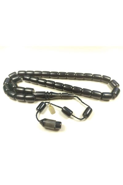 İskeçe Tesbih Майстор Месут Елма - Подписана работа, Запечатана черна перла, ...