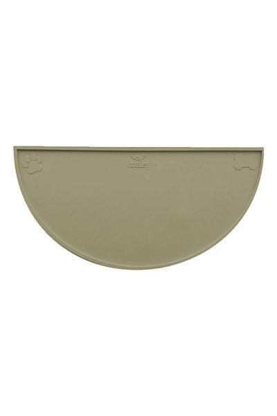 COZLEY 50X25 cm Silicone Feeding Mat - Washable and Non-Slip Pet Feeding Mat with Pool Cat Dog Mat