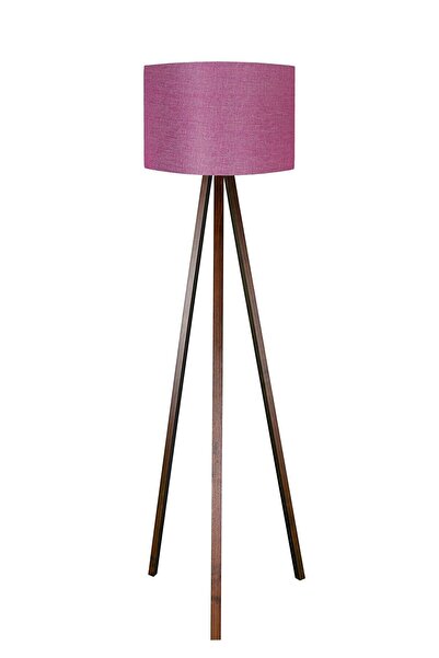 MODA35 3 Ayaklı Lambader Mürdüm Kahve LY540