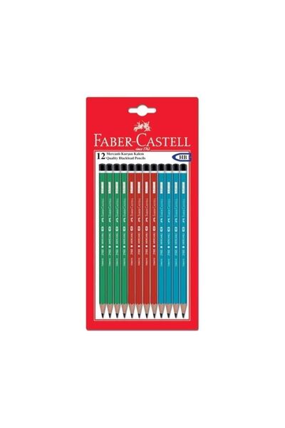 Faber Castell Kurşun Kalem Mercanlı 12 Li