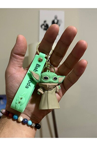 NİNOVA AKSESUAR Star Wars Mandalorian The Child Grogu Baby Yoda Anahtarlık ve...