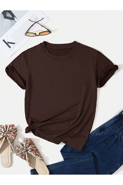 DAXİS Sportwear Company Tricou oversize pentru damă cu gâtul turnat