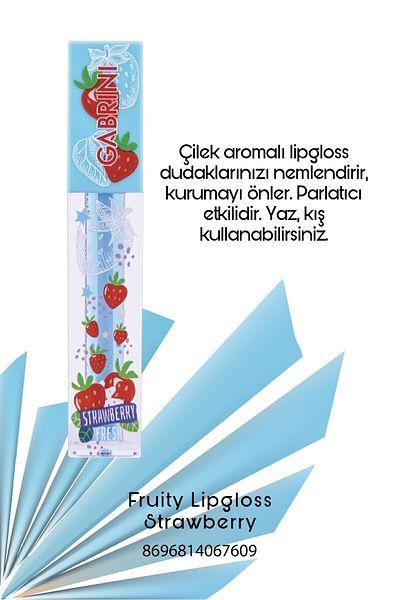 Gabrini Fruity Liploss Strawberry