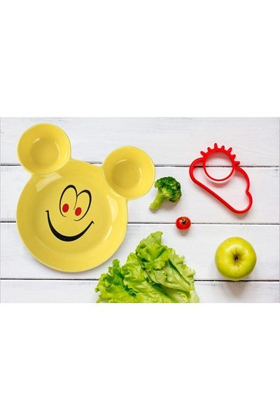İDEAL SERAMİK Children's Breakfast Plate Food Plate