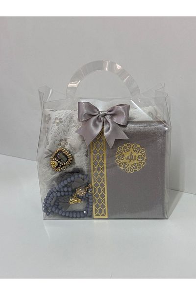 İslami Hediyeler Prayer Rug Set - with Bag