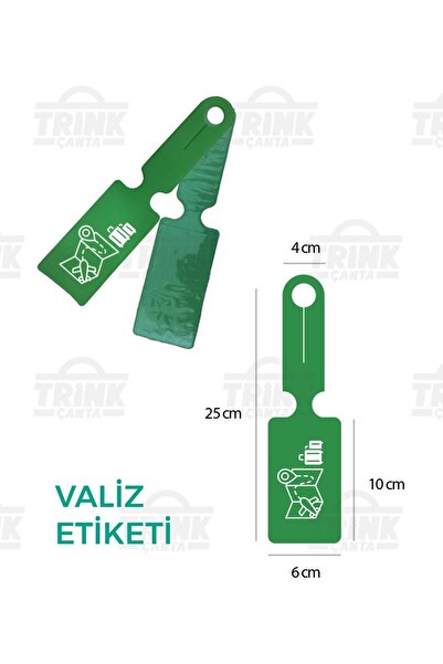 Trink Çanta Valiz Etiketi Ve Bavul Etiketi 1 Adet