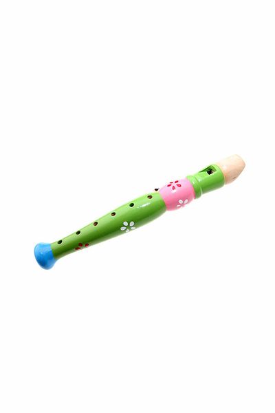 Learning Toys Wood Color Flute /