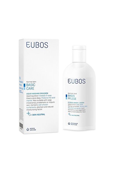 EUBOS 200 مل منظف سائل للبشرة خالي من العطور