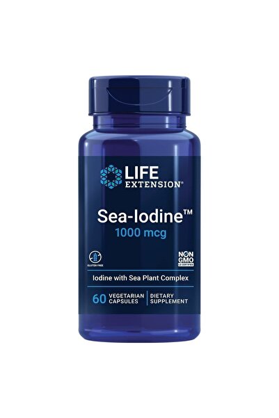 Life Extension Морски йод 1000 мкг 60 капсули
