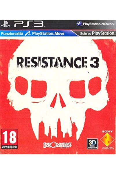 Square Enix Ps3 Resistance 3 -%100 Oyun