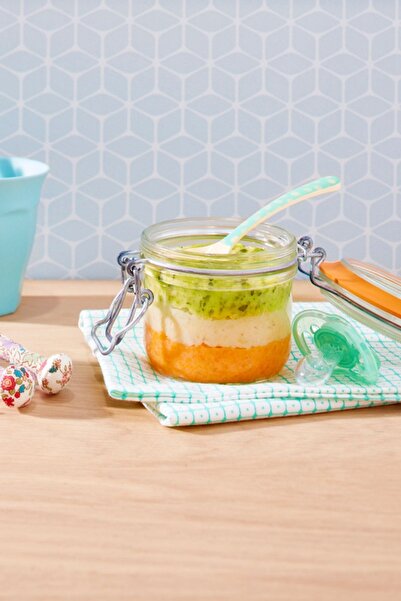 Le Parfait  Super Terrines Bebeğim İçin Cam Beslenme Seti (4 Adet 125 ml - 4 Adet 200 ml)