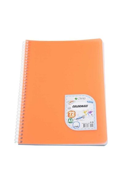 3 Çınar Çınar Spiral A5 Lined Notebook 72 Sheets