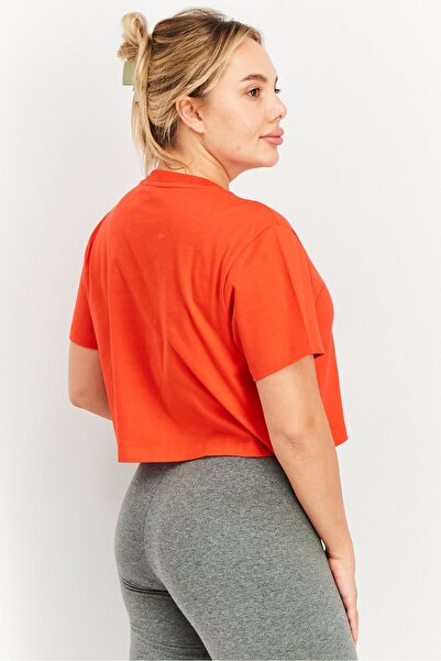 Adidas Originals Rövid ujjú, testhezálló női sportfelső - piros/fehér edzőruha