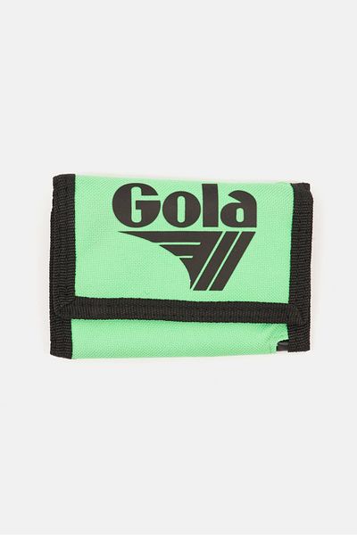 Gola Men Brand Logo Wallet 9,5 H x 14 L x 1,5 W cm, Light Green Combo