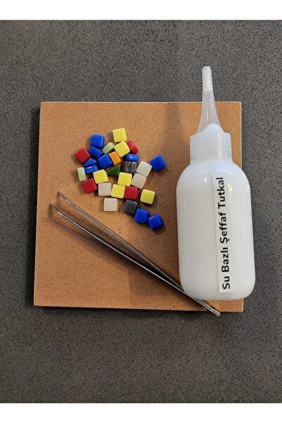 Zen Mozaik Su Bazlı Şeffaf Mozaik Tutkalı - Kolay Kullanımlı Çok Amaçlı Hobi ...