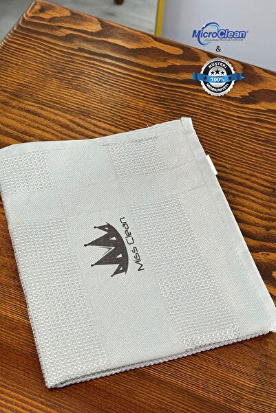 Micro Clean Missclean ( 3 Adet ) Mikrofiber Cam Bezi Mikrofiber Genel Temizlik Bezi Çok Renkli 42*68 Cm