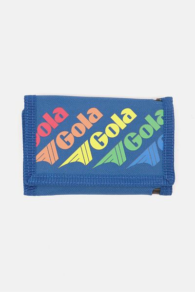 Gola Men Brand Logo Wallet 9,5 H x 14 L x 1,5 W cm, Blue Combo