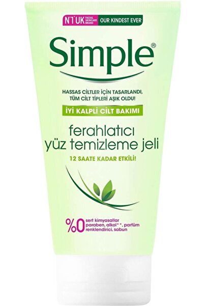 Simple Marka: Yüz Temizleme Jeli Ferahlatıcı 150 ml