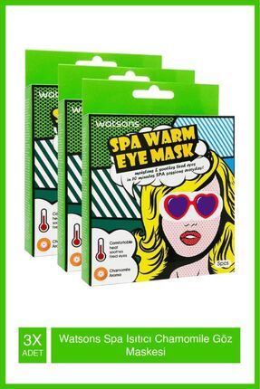 Watsons Spa Warm Eye Mask Chamom le 1ssea X3 Adet Fiyat Yorumlar Trendyol
