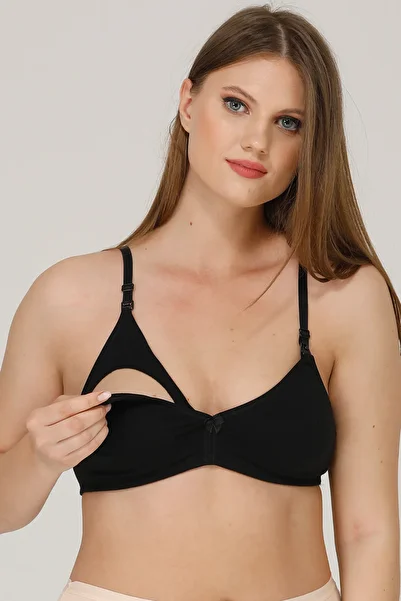 par lingerie pl Plus Size Black Nursing Bra