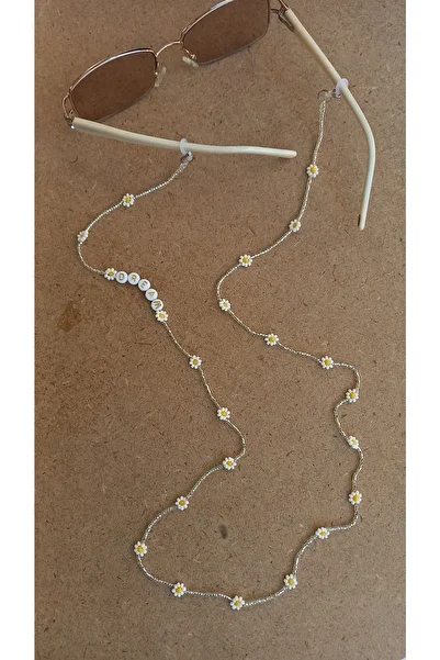 Atolye Ferda Daisy Themed Bead Glasses Strap (dream Written)