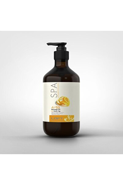 LOFT KOZMETİK Loft Acl G5 Profesyonel Etkili Anti Selülit Masaj Yağı 1 Lt. Pompalı
