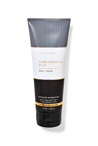 Bath & Body Works Dark Amber Oud Vücut Kremi 226 g