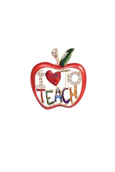 LWP Shop I Love Teach Öğretmen Broş