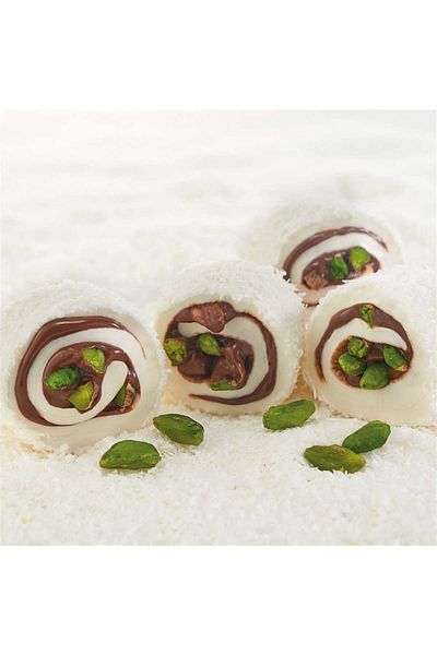 Lokum Atölyesi Sultan Pistachio Chocolate Turkish Delight - 500g