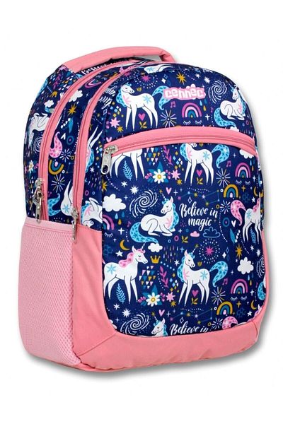 ÜMİT ÇANTA Cennec UnicornS Blue and PinK - Girl'S Primary School BacKpacK
