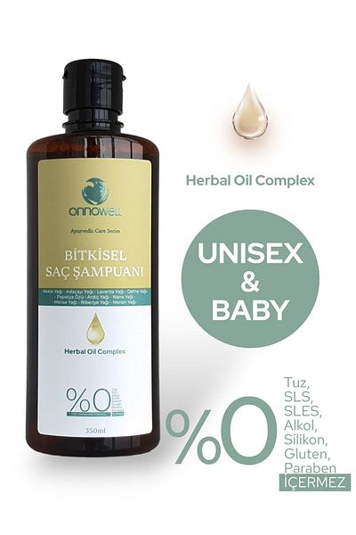 ONNOWELL 350 ml Herbal Complex and Strengthening Shampoo