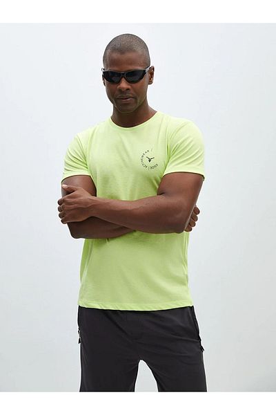 LC Waikiki XSIDE Crew Neck Short Sleeve Printed Combed Cotton Men's T-Shirt