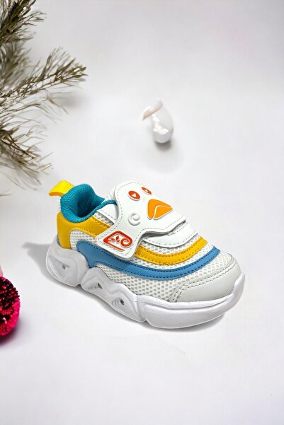 Ponchiq Unisex dětské sportovní tenisky s podrážkou z paměťové pěny na suchý zip