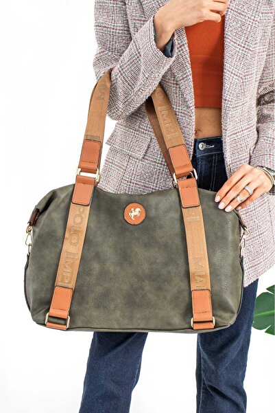 Miami Polo حقيبة كتف نسائية كبيرة