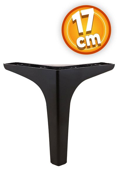 Badem10 Mobilier de lux Sedef Canapea Unitate TV Consolă Picior Fotoliu 17 Cm Picioare Baza Neagra