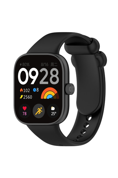 Fibaks Xiaomi Smart Band 8 Pro - Mi Band 8 Pro Uyumlu Akıllı Saat Bileklik Kordonu Yumuşak Silikon Kayış