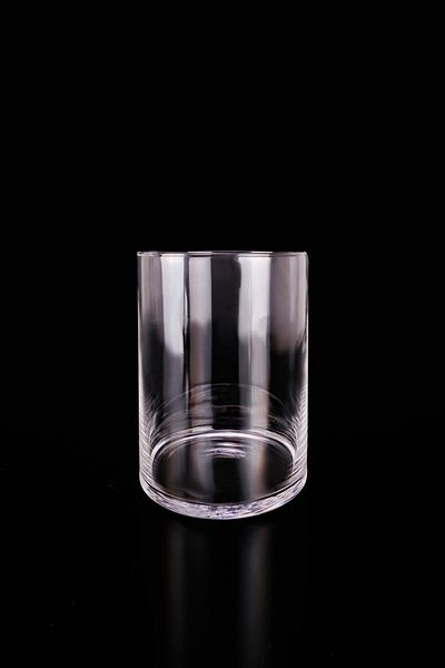 Digithome 15X20 cm Decorative Glass Vase - Cylinder C1-1-288