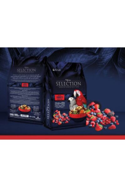 myyem Selection 10 Çeşit Gerçek Meyveli Papağan Yemi 750 gr