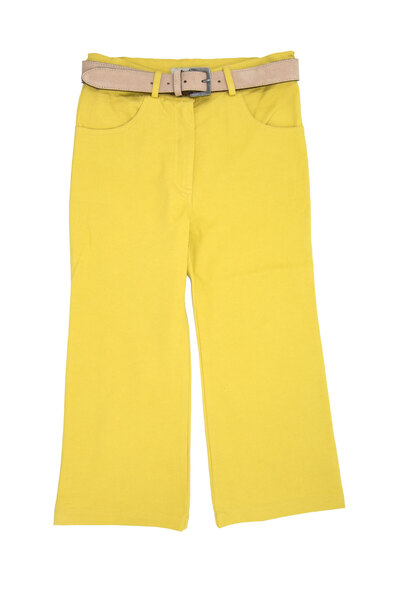 Ozmoz Seasonal Organic Wide Leg Girl's Trousers