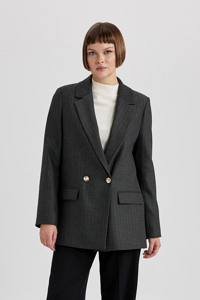 DeFacto B5717ax23au Model Oversize Blazer Jacket