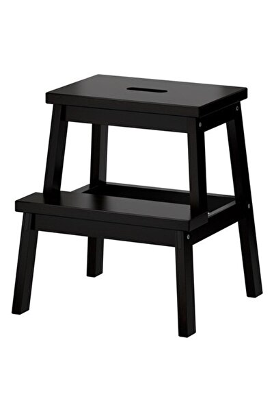 IKEA Bekvam Basamaklı Mutfak Tabure Merdiven - Siyah Renk