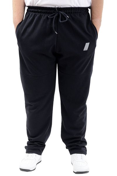 ModeXL Μπλε Navy Φούτερ μεγάλου μεγέθους με τσέπες - ΤΕΜΑΧΙΟ 24515