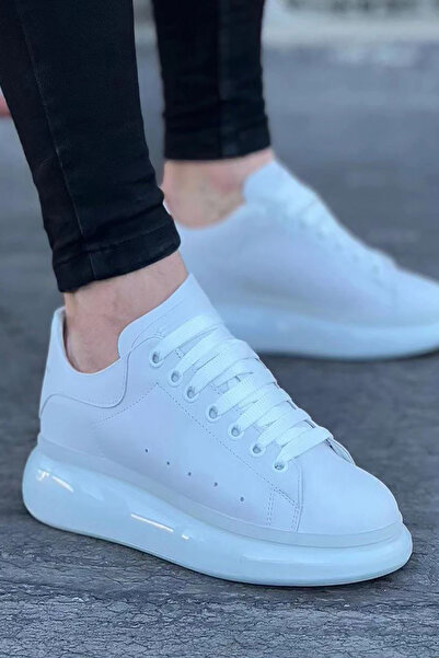Rainon Store Men's Sneakers - White, Modern and Stylish, Perfect Choice for Any Combination