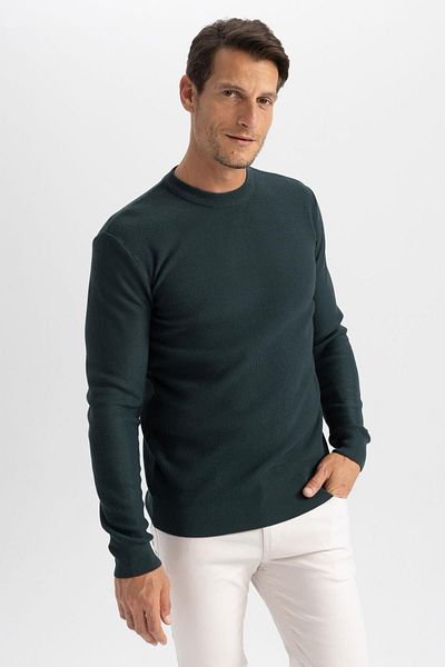 DeFacto Crew Neck Standard Fit Knitwear Sweater - A5181ax23au