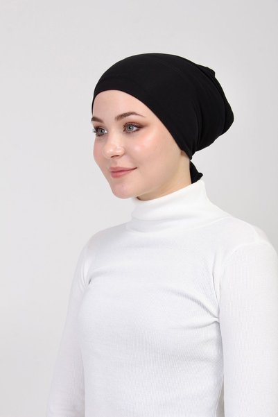manolyaşal islamic hijab غطاء محرك السيارة العملي - أسود