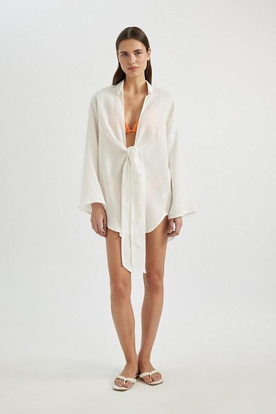 DeFacto Strandshirt aus Musselin - Fall in Love B7333AX24SM