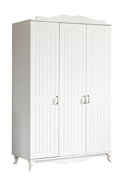 Setay Gardırop , Su Beyaz 3 Kapaklı Dolap