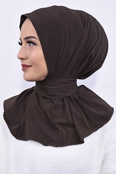 Organic Scarfs Çıtçıtlı Fular Şal Bone Havuz Şal Bone Denizde ve Günlük Kulla...