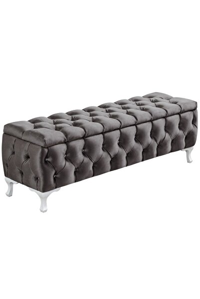 Setay Yatak Ucu Pufu, Cappy Bench, Sandıklı Ayakucu Pufu 40x50x90