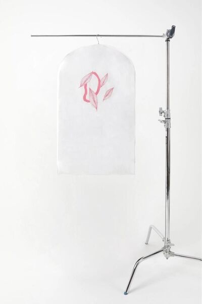 AkalBatu 5'li Floral Seri Gamboç - Beyaz - Pembe